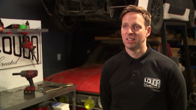 Modified vehicle certifier Matt Lauder.