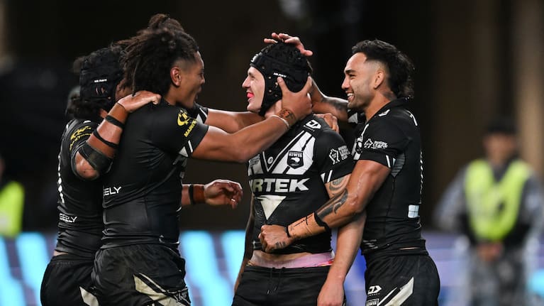 Naufahu Whyte of New Zealand, Kalyn Ponga of New Zealand, and Briton Nikora of New Zealand.