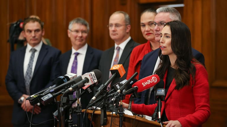 Jacinda Ardern changed from support for a capital gains tax to dropping the idea while Labour leader.