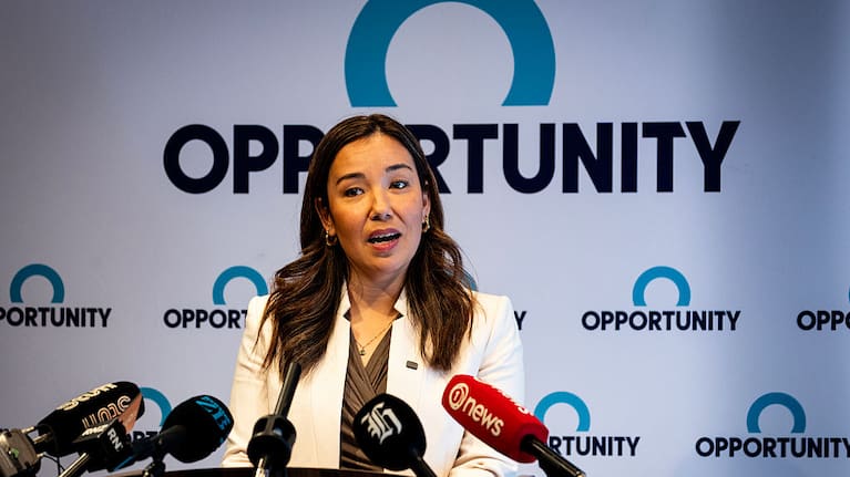 Opportunity Party Leader Qiulae Wong