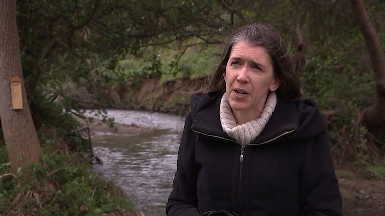 Ōwhiro Bay resident Catherine Beech.