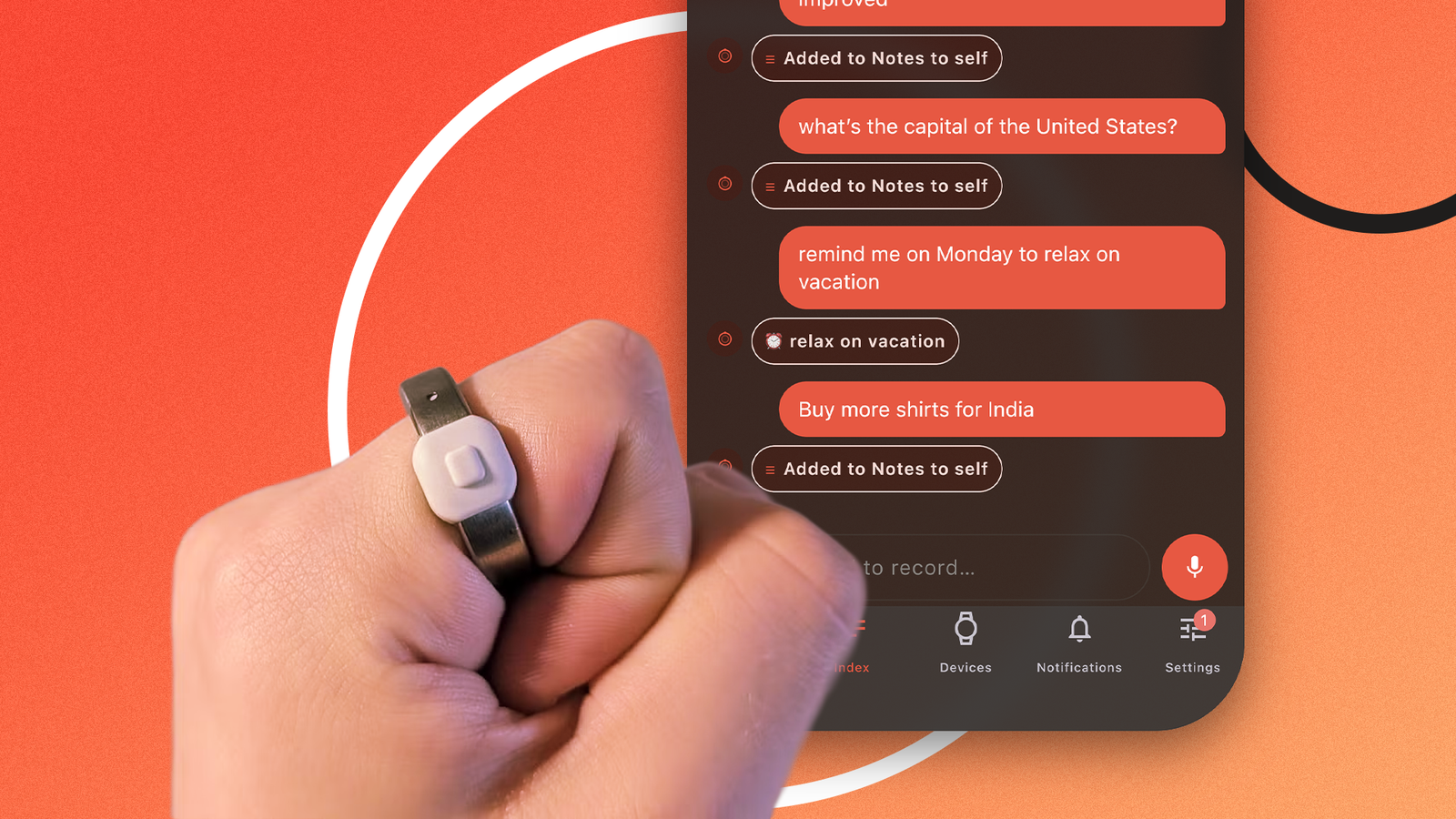 Why Pebble's Index tool beats Google Keep at the one thing that matters