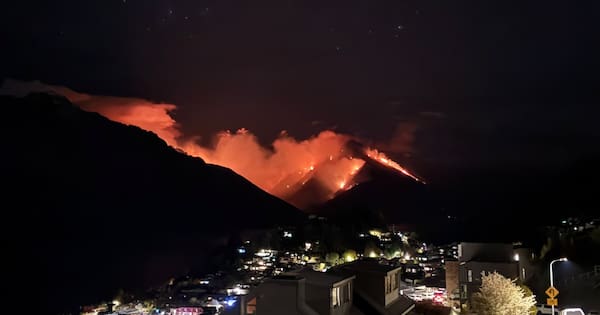 Fire grows to 390ha at Queenstown's Walter Peak
