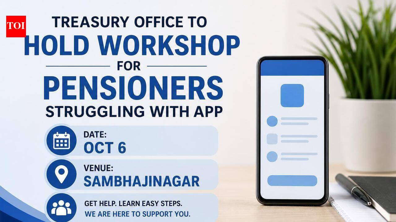 Treasury office to hold workshop for pensioners struggling with app on Oct 6 in Sambhajinagar | Chhatrapati Sambhajinagar News
