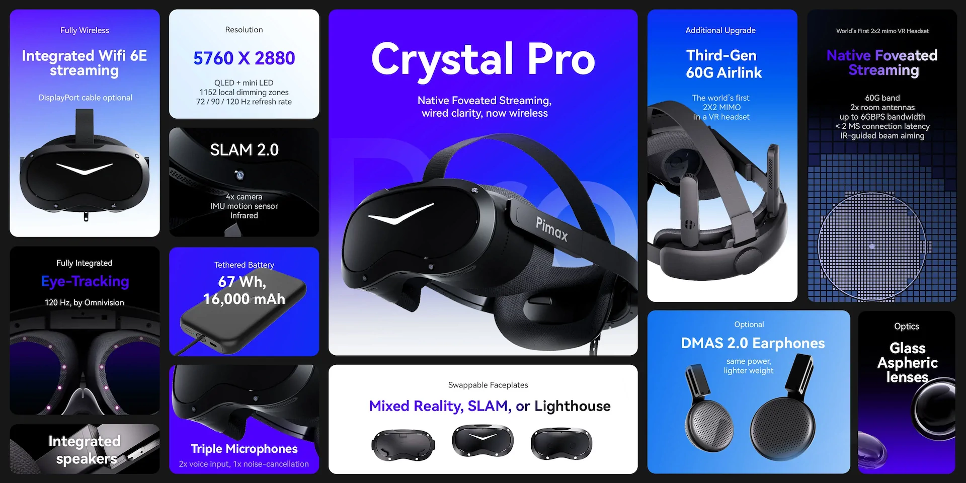 Pimax Crystal Pro wants to cut the VR cable without compressing your cockpit 1 pimax Crystal Pro