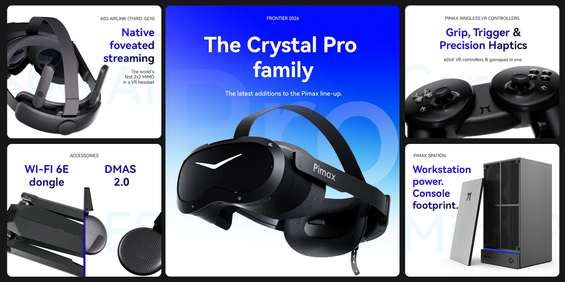 pimax crystal pro family