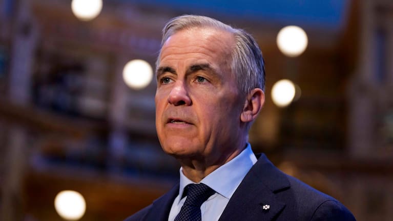 Canadian Prime Minister Mark Carney on Parliament Hill.