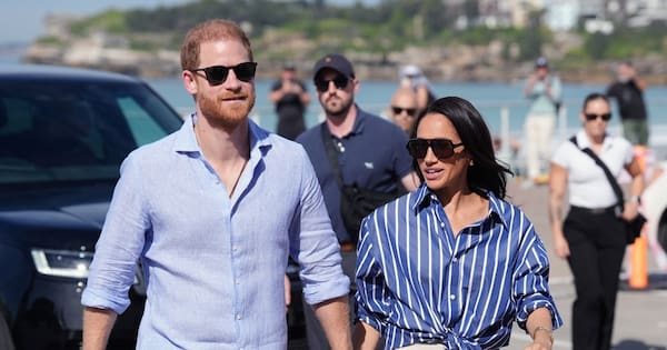 Prince Harry and Meghan in first joint appearances since UK return
