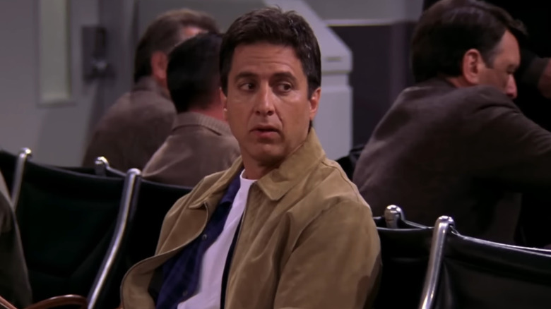 Ray Romano as Ray Barone looks concerned on Everybody Loves Raymond