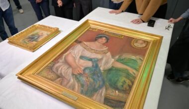 DNA, vehicle-tracking help French investigators recover stolen Renoirs