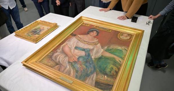 DNA, vehicle-tracking help French investigators recover stolen Renoirs