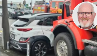 Red-faced Taranaki candidate apologises for causing crash