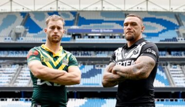 Live updates: Kiwis v Kangaroos in Rugby League World Cup opener