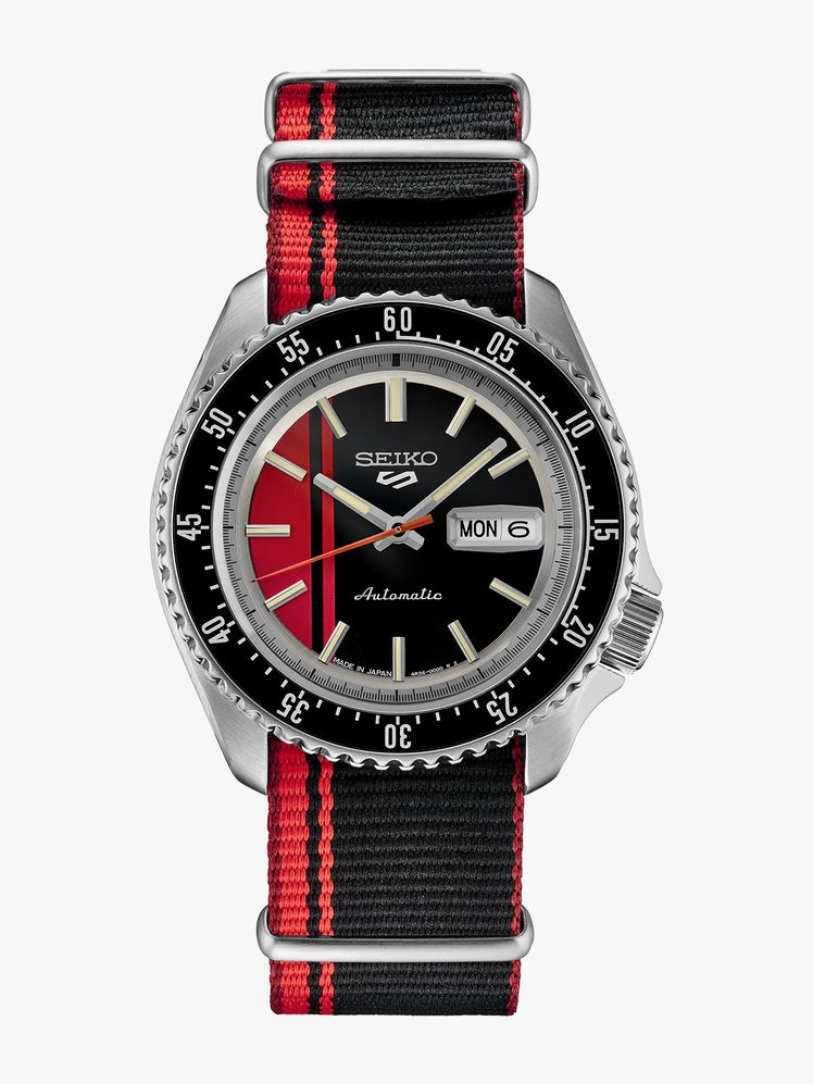 Watch on a flat background.