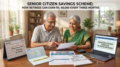 Senior citizen savings scheme: How retirees can earn around Rs. 60,000 every three months after retirement – step-by-step guide