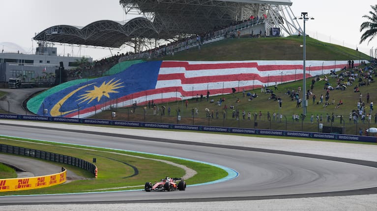 This is the first time F1 has visited the Sepang track in Malaysia since 2017.