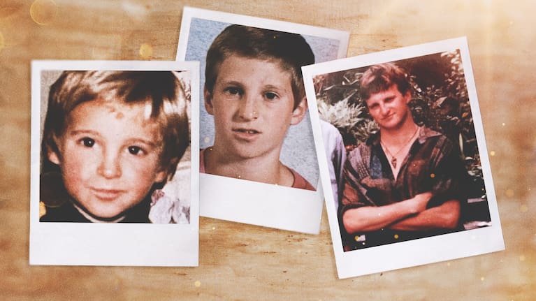 Sharman Buckle's late son Chad at different stages of his life.