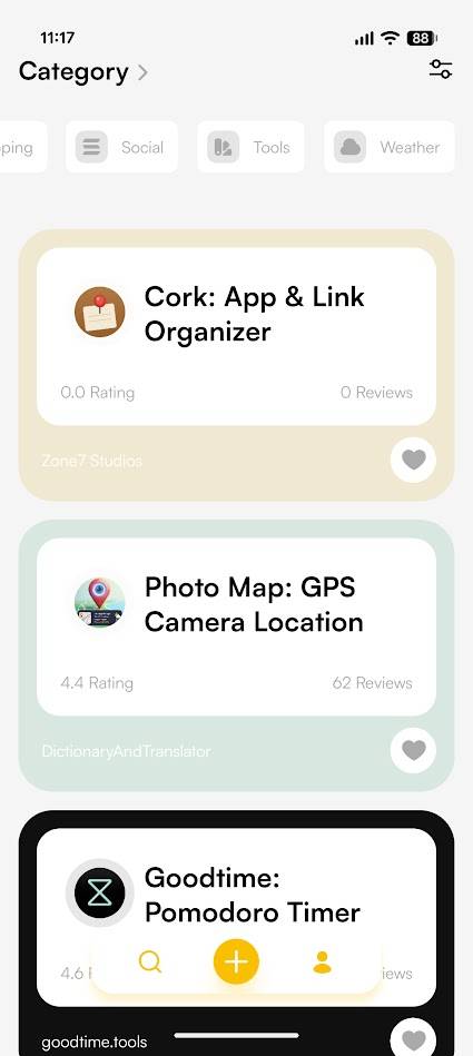 apps featured in shelf app