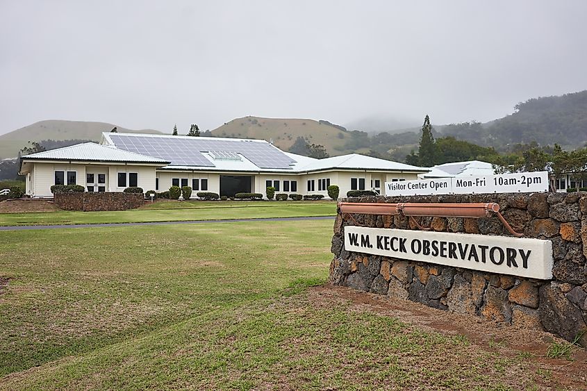 W. M. Keck Observatory headquarters building in Waimea, Hawaii.