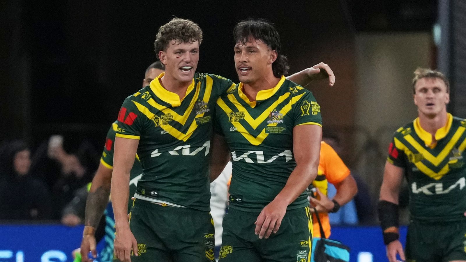 Australia's Jack Bostock came up with a crucial hat-trick as they pulled off a massive win over New Zealand