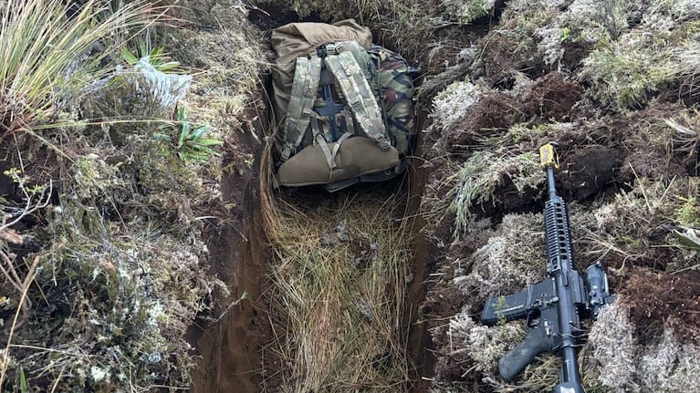 This photo was posted at the end of an exercise.