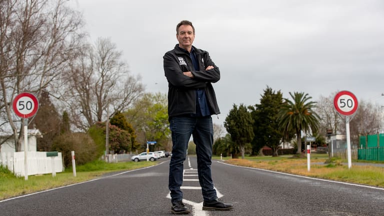 The ‘maverick’ moniker was given to him after changing speed signs on his own accord, Tanner says.