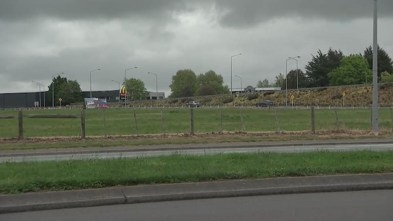 The proposed development would be built on empty land near the airport.
