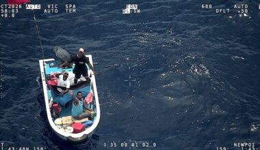 Kiribati trio rescued after days at sea by NZ Air Force