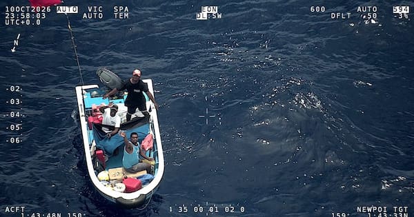 Kiribati trio rescued after days at sea by NZ Air Force