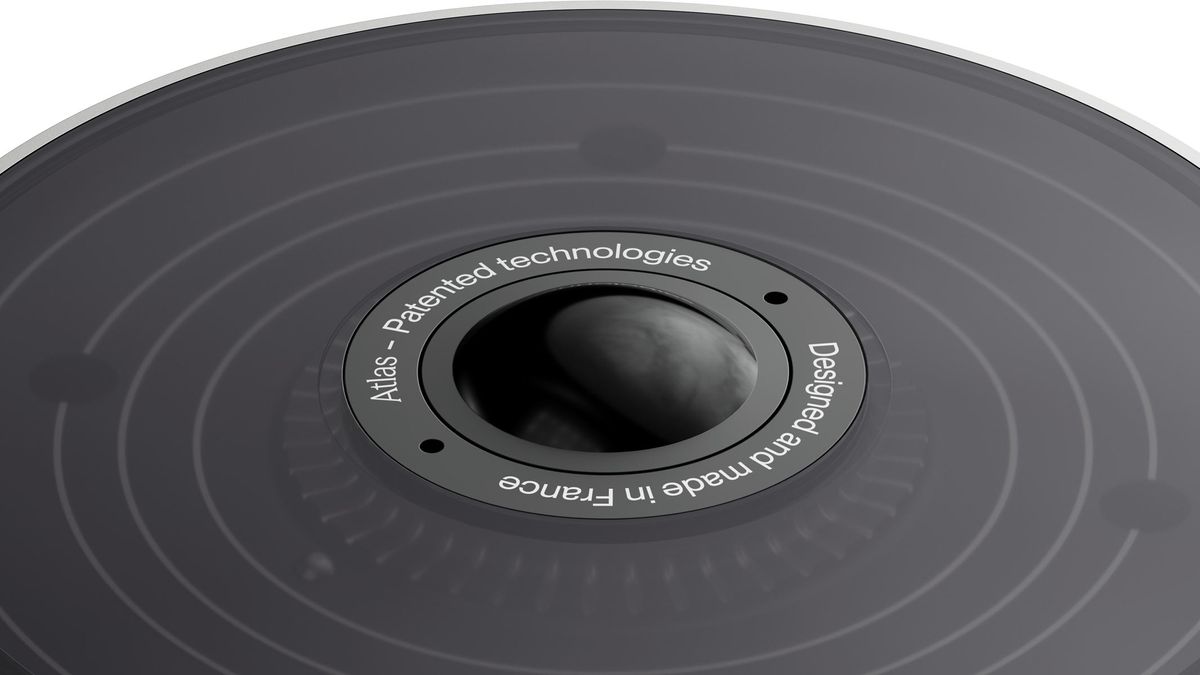 A close-up of the SkyGuard sensor on top of the Vaonis Atlas.