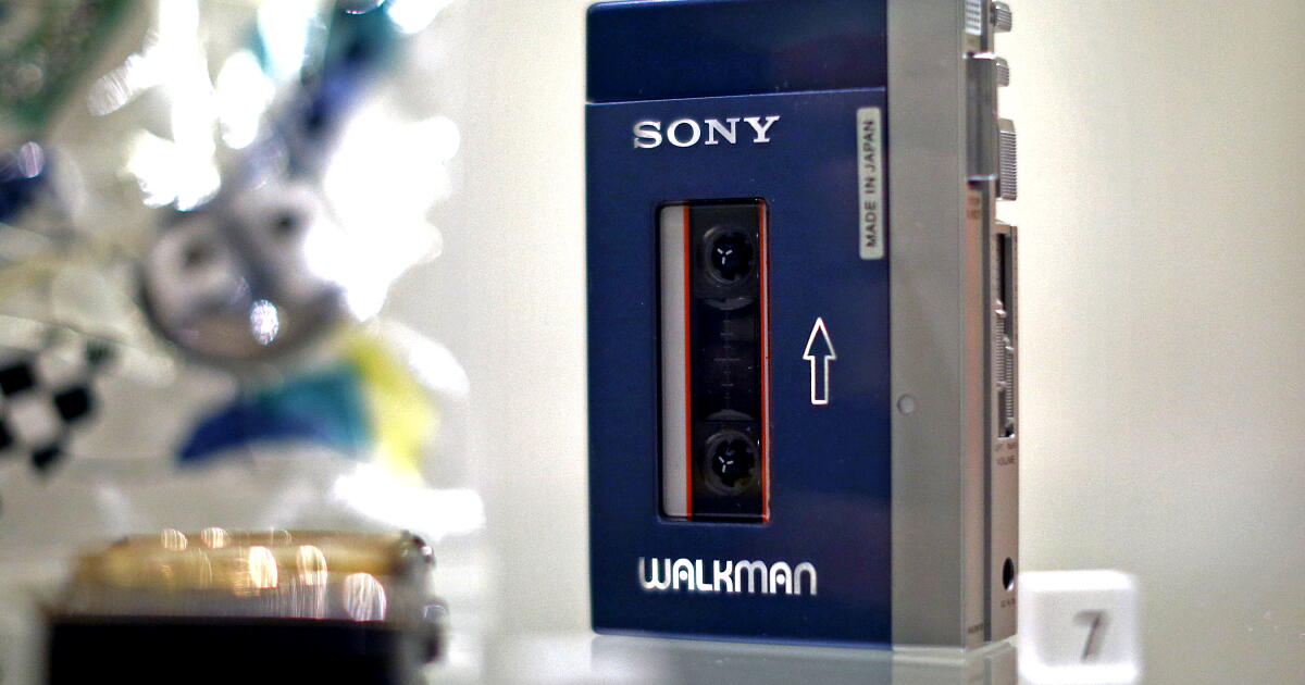 Sony’s new gold-plated Walkman costs nearly $6,000