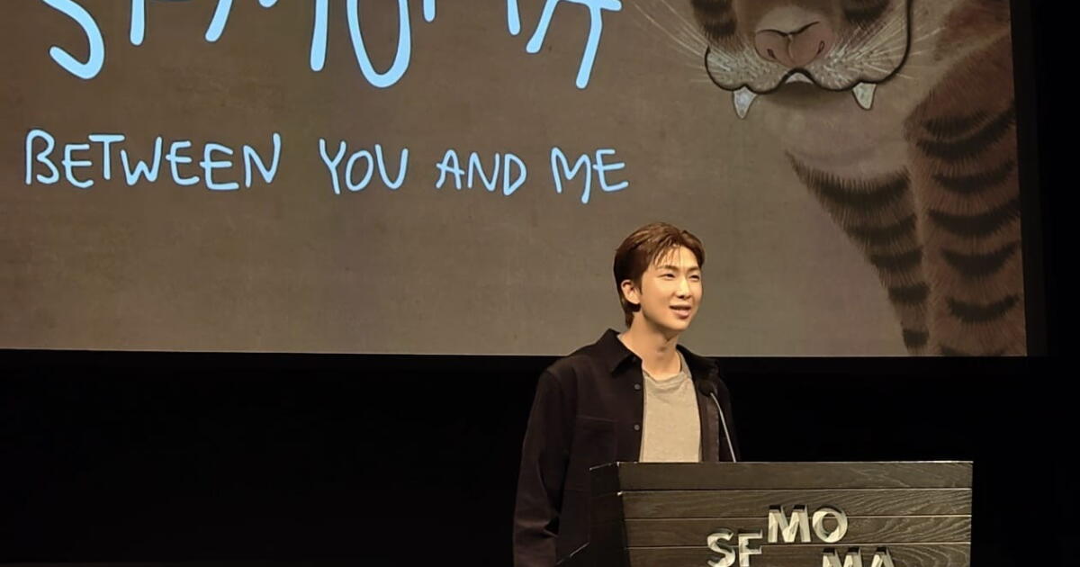 RM, leader of K-pop's BTS, curates his first museum show at SFMOMA