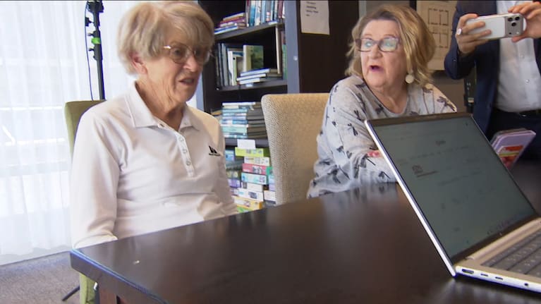 There was plenty to discuss among the retiree voters.