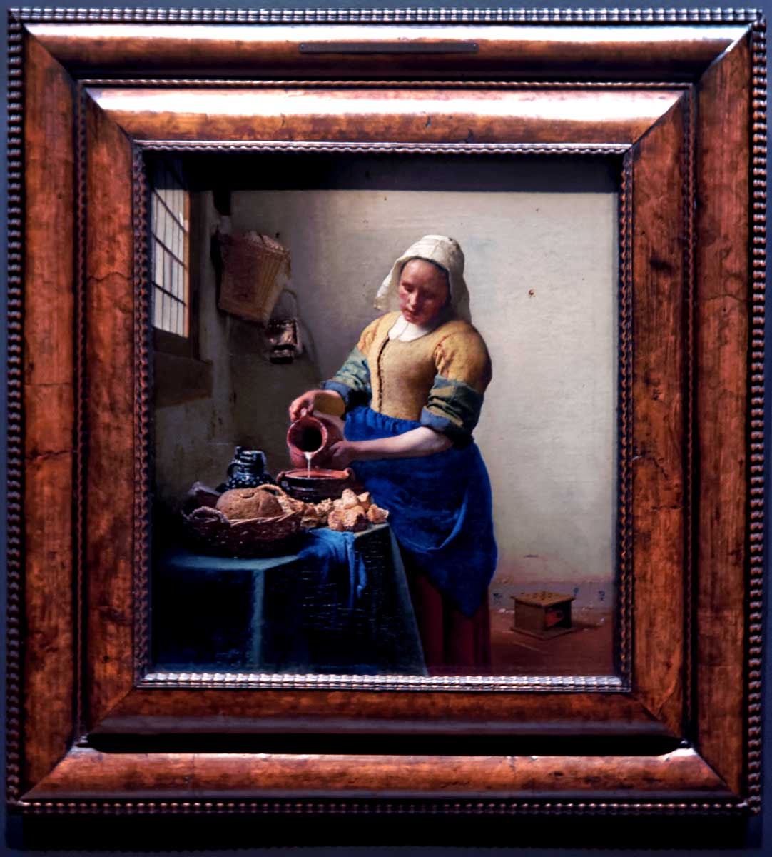 vermeer milkmaid painting