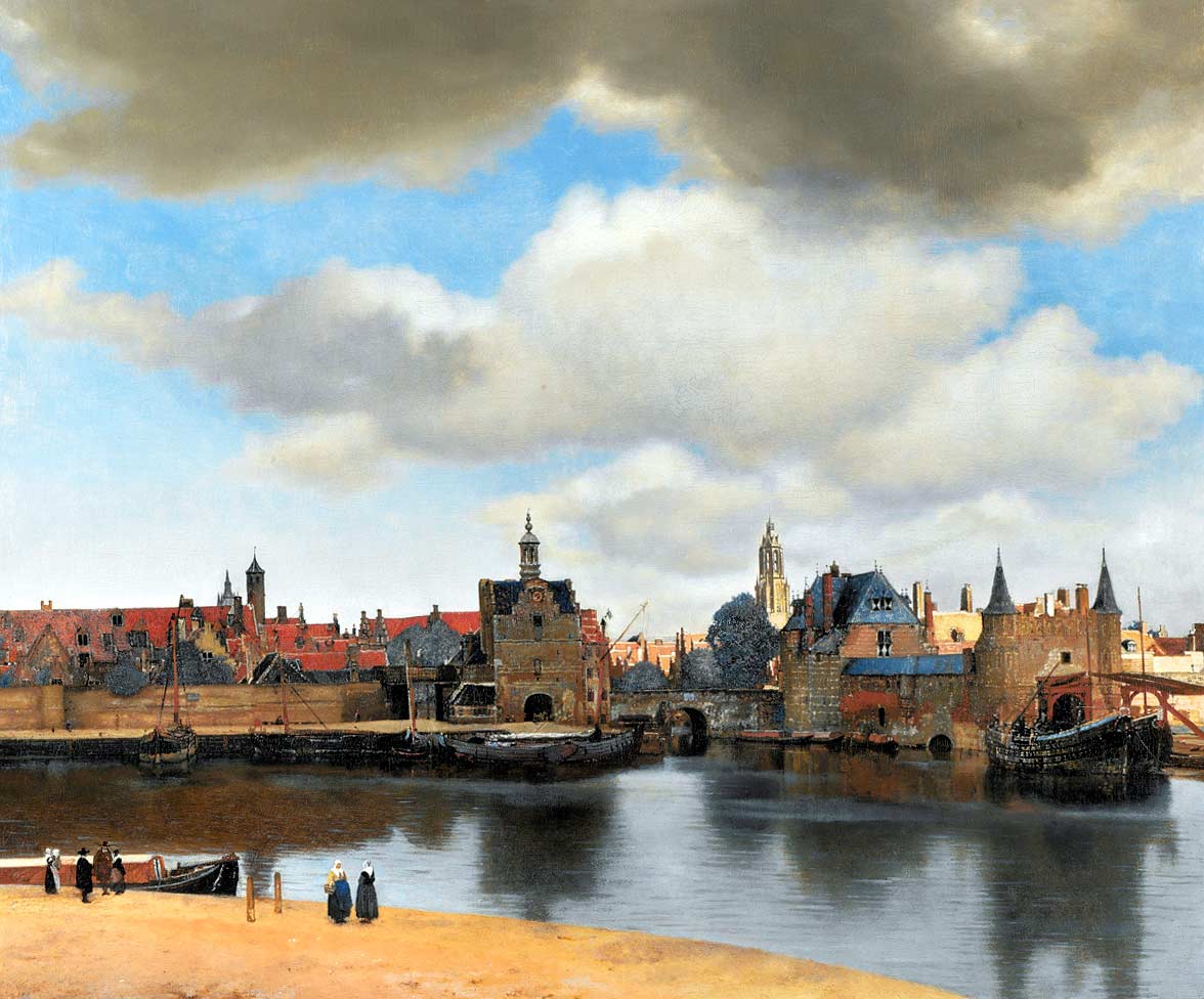 view of delft johannes Vermeer