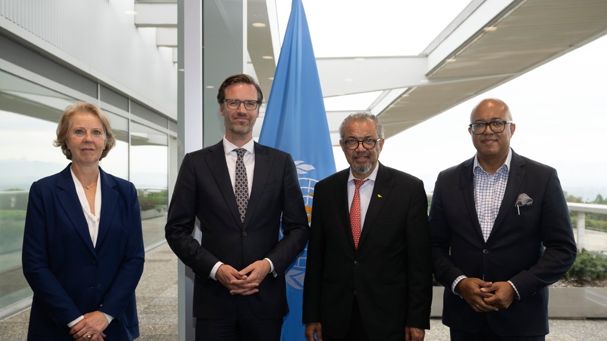 WHO and the Netherlands strengthen partnership on global health security and emergency response