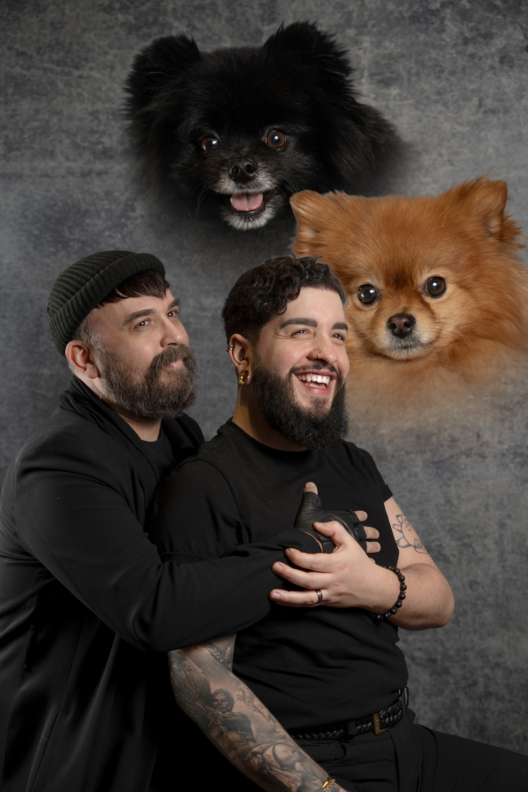 A M4LL PH0T0 80s style portrait