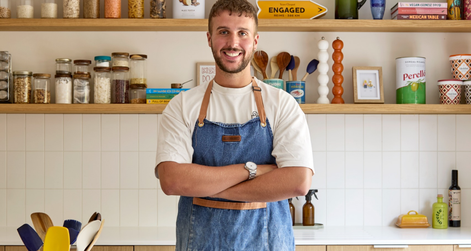 Inside Plant-Based-Chef Alfie Steiner's New London Kitchen