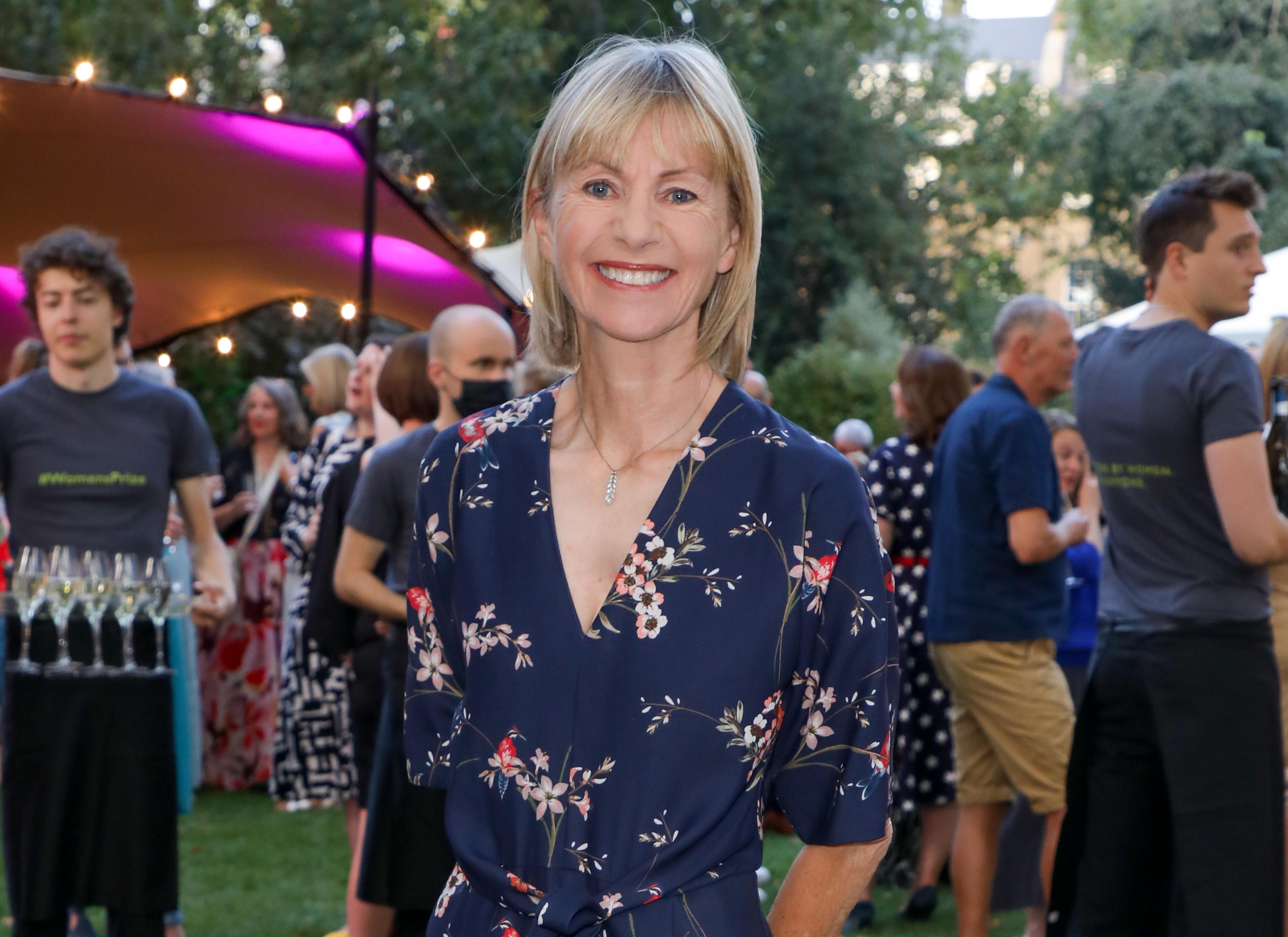 Kate Mosse at the Women's Prize for Fiction 2021.