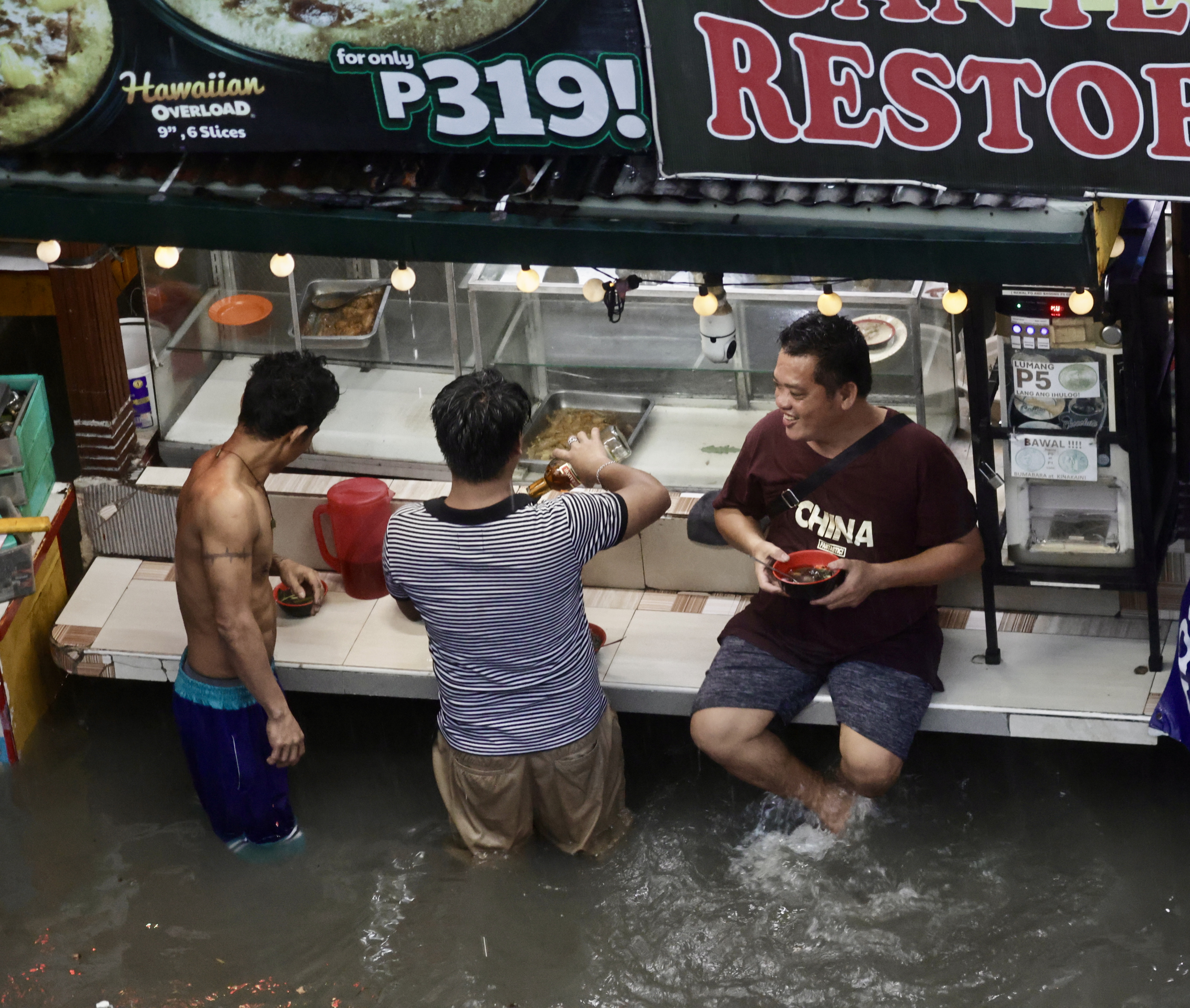 Typhoon Wipha floods Philippines as twin weather systems loom