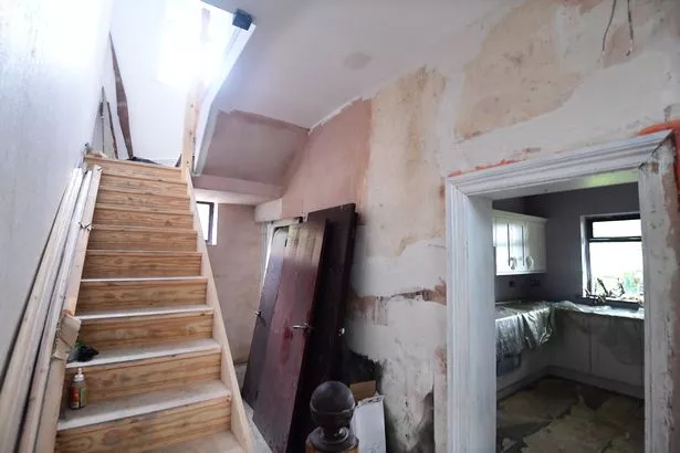 Ken and Anne Murray's house needed extensive repairs due to the damage