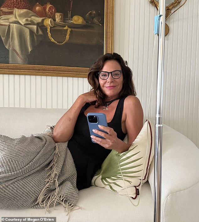 Luann de Lesseps (pictured), of Real Housewives of New York fame, is one of the many who use IV hydration therapy from RingMyBelle that launched in the Hamptons this summer