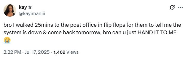 Most of the problems were about a 'total blackout,' while others indicated there was a problem with the internet connection
