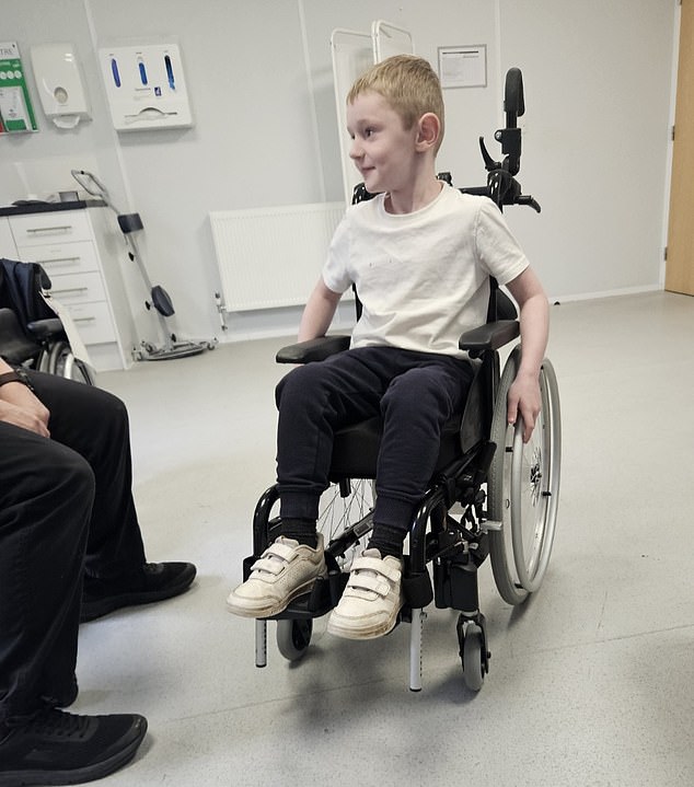 Evan was told he had a condition called Duchenne Muscular Dystrophy (DMD) - a severe inherited disease that causes muscle loss and resulting in difficulties standing up