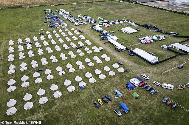 Dubbed Swingathon, the X-rated three-day extravaganza kicked off yesterday and is now in its fifth year of attracting sexually adventurous guests from across the UK