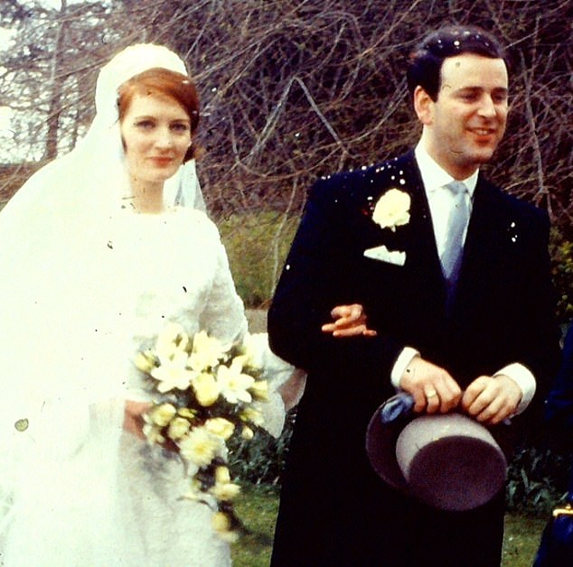 Sir Terry and Lady Helen wed at her parish church in Ireland in April 1965 before moving to England