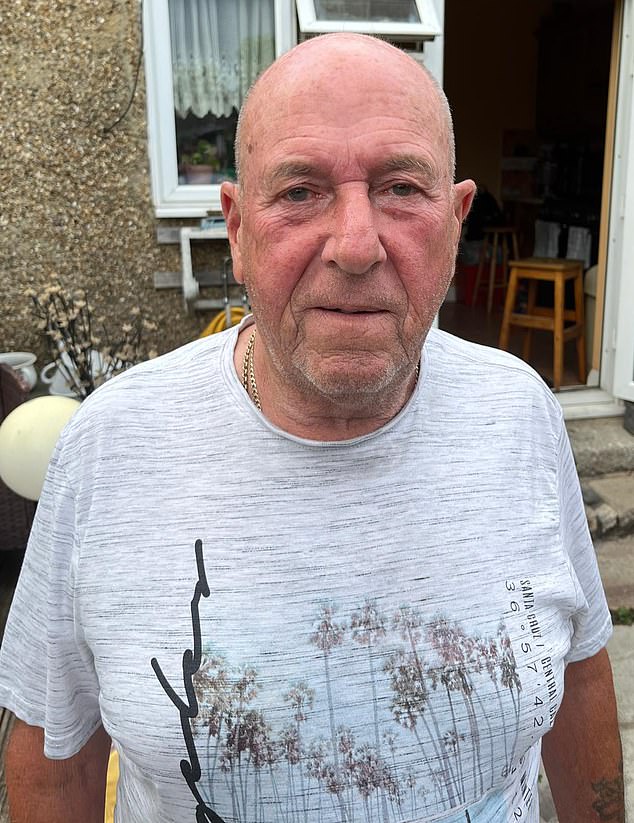 Jeff Barnes, 64, from Enfield, is one of Mrs Holland's few surviving relatives. She was his great-aunt