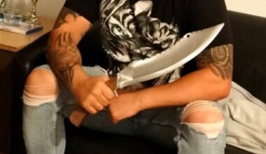 Aurel Mezei - a heavily tattooed 44-year-old from the northern Romanian city of Baia Mare, inherited Eileen Holland's home