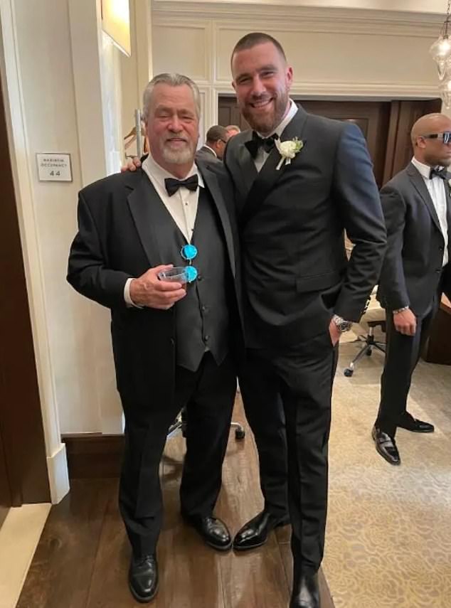 Ed Kelce insisted 'there was never any doubt in my mind' that his younger son would play on