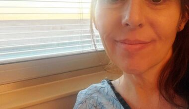 Jenna initially dismissed her symptoms as the flu which her children had recently recovered from